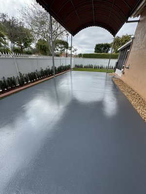 Pigmented Concrete Floor Grind and Seal | Durable, Slip-Resistant, and Aesthetic Floors in Miami & Broward - **"Check out our latest Pigmented Concrete Floor Grind and Seal project completed in Miami! This process delivers a stunning, professional finish for both residential and commercial spaces while providing long-lasting durability and enhanced safety.
Our Step-by-Step Process:
Grinding – We start by grinding the concrete floor clean, removing all imperfections and stains to prepare the surface.
Sealing & Priming – Next, we apply a high-quality waterborne epoxy to seal and prime the floor, ensuring a strong foundation for the next layer.
High-Traffic Pigmented Urethane – Finally, we apply a pigmented urethane topcoat with added grip for enhanced slip resistance. The result is a floor that’s not only beautiful but also safe for high-traffic areas.
✅ Benefits:
Durable & Long-Lasting: Perfect for high-traffic environments.
Slip-Resistant: Added grip makes it safe for homes, offices, and commercial spaces.
Low Maintenance: Easy to clean and maintain over time.
📍 Proudly serving Miami-Dade, Broward, and beyond, we deliver superior concrete solutions that combine aesthetics and functionality.
Contact us today to learn more about our grind and seal services and get a free quote!" Pigmented Concrete Floor Grind and Seal | Durable, Slip-Resistant, and Aesthetic Floors in Miami & Broward - **"Check out our latest Pigmented Concrete Floor Grind and Seal project completed in Miami! This process delivers a stunning, professional finish for both residential and commercial spaces while providing long-lasting durability and enhanced safety.
Our Step-by-Step Process:
Grinding – We start by grinding the concrete floor clean, removing all imperfections and stains to prepare the surface.
Sealing & Priming – Next, we apply a high-quality waterborne epoxy to seal and prime the floor, ensuring a strong foundation for the next layer.
High-Traffic Pigmented Urethane – Finally, we apply a pigmented urethane topcoat with added grip for enhanced slip resistance. The result is a floor that’s not only beautiful but also safe for high-traffic areas.
✅ Benefits:
Durable & Long-Lasting: Perfect for high-traffic environments.
Slip-Resistant: Added grip makes it safe for homes, offices, and commercial spaces.
Low Maintenance: Easy to clean and maintain over time.
📍 Proudly serving Miami-Dade, Broward, and beyond, we deliver superior concrete solutions that combine aesthetics and functionality.
Contact us today to learn more about our grind and seal services and get a free quote!"