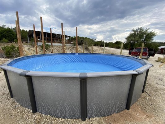 Above Ground Pools - Transform your backyard into the ultimate hotspot with our above ground pool installations! From backyard BBQs to poolside parties, our custom-built pools are designed to make a splash and keep the good times rolling. Let's elevate your summer vibes and turn your outdoor space into the place to be!