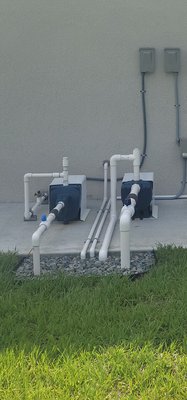 New Pump Installation - This customer was building his forever home. They trusted us to install their water pump for both their house and irrigation system. Thanks again!!! New Pump Installation - This customer was building his forever home. They trusted us to install their water pump for both their house and irrigation system. Thanks again!!!