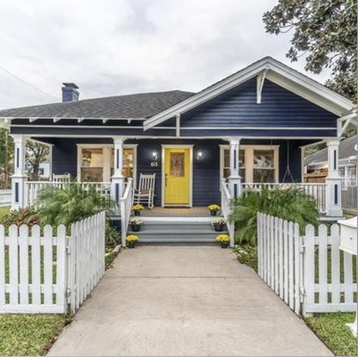 Exterior - This was a beautiful exterior project with "In The Navy" from Sherwin Williams Vintage Collection Exterior - This was a beautiful exterior project with "In The Navy" from Sherwin Williams Vintage Collection