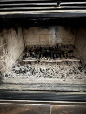 Chimney Cleaning an Sweep - Removing soot from the firebox, flue liner, smoke chamber, damper, and smoke shelf. For best results and dust control, we sweep your fireplace cleaning from the bottom to the top. Chimney Cleaning an Sweep - Removing soot from the firebox, flue liner, smoke chamber, damper, and smoke shelf. For best results and dust control, we sweep your fireplace cleaning from the bottom to the top.