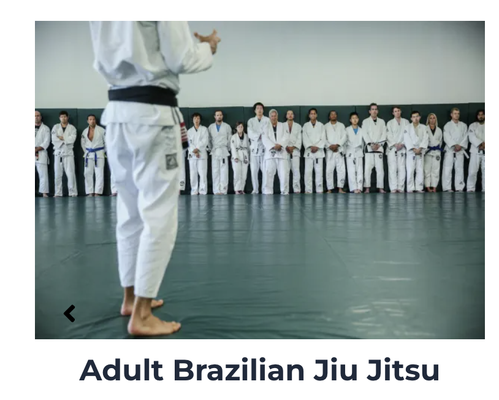 Join a Class Today - Adult Brazilian Jiu Jitsu is a dynamic martial art focused on grappling, ground fighting, and self-defense. Our program emphasizes practical techniques for controlling, submitting, and defending against opponents of all sizes. Suitable for all experience levels, the curriculum promotes physical fitness, mental discipline, and confidence in a supportive environment. Join a Class Today - Adult Brazilian Jiu Jitsu is a dynamic martial art focused on grappling, ground fighting, and self-defense. Our program emphasizes practical techniques for controlling, submitting, and defending against opponents of all sizes. Suitable for all experience levels, the curriculum promotes physical fitness, mental discipline, and confidence in a supportive environment.