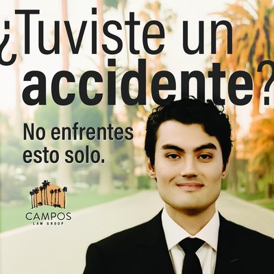 Apoyo Legal para Víctimas de Accidentes en California | Campos Law Group - En Campos Law Group, entendemos que un accidente puede cambiarlo todo en cuestión de segundos. Desde lesiones físicas hasta estrés financiero y emocional, las consecuencias pueden sentirse abrumadoras. Por eso, nuestro compromiso es claro: ayudarte a recuperar el control y conseguir la compensación que mereces.

Nuestro proyecto “Apoyo Legal para Víctimas de Accidentes” nació con la misión de ofrecer representación legal accesible, empática y efectiva a las personas de habla hispana en California que enfrentan lesiones personales o accidentes laborales. Sabemos que muchos trabajadores y familias no siempre comprenden cómo funciona el sistema legal o los beneficios a los que tienen derecho. Nosotros nos aseguramos de que no tengan que enfrentarlo solos.

🚗 Casos que atendemos

Accidentes de auto y motocicleta

Lesiones en el trabajo (Workers’ Compensation)

Caídas en propiedades ajenas (Slip and Fall)

Lesiones por negligencia médica o de terceros

Accidentes con vehículos comerciales o de entrega

Cada caso es único, y nuestro equipo analiza a fondo cada detalle: desde los reportes médicos y policiales hasta las declaraciones de testigos y los registros del seguro. Todo esto nos permite construir una estrategia sólida para negociar con las aseguradoras o llevar el caso a juicio si es necesario.

🤝 Nuestro enfoque

Lo que diferencia a Campos Law Group es la forma en que acompañamos a nuestros clientes. Hablamos tu idioma, entendemos tus preocupaciones y te guiamos paso a paso en todo el proceso.
Ofrecemos:

Consultas iniciales gratuitas y sin compromiso.

Comunicación constante sobre el progreso de tu caso.

Apoyo para coordinar atención médica y documentación.

Estrategias personalizadas para maximizar tu compensación.

Creemos que la confianza se construye con transparencia y resultados. Por eso, cada cliente recibe atención directa, sin intermediarios, y puede comunicarse con su abogado o asistente legal en cualquier momento.

📸 Resultados y testimonios

En los últimos años, hemos ayudado a cientos de personas a obtener justicia después de accidentes que cambiaron sus vidas. Nuestros clientes destacan la rapidez en la comunicación, la claridad en las explicaciones y el trato humano que reciben en cada interacción.

“No sabía cómo iniciar mi caso ni qué hacer después del accidente. En Campos Law Group me explicaron todo en español y se encargaron de todo. Gracias a ellos, pude recibir tratamiento y compensación por mi lesión.”
— Cliente de Santa Ana, CA

💬 Nuestra misión

Cada historia de recuperación nos inspira a seguir adelante. En Campos Law Group creemos que la justicia debe ser accesible para todos, sin importar el idioma o el estatus migratorio. Nuestro objetivo es que ningún trabajador o víctima de accidente quede desprotegido por miedo o desinformación.

Ya sea que te estés recuperando de un accidente de tránsito o de una lesión laboral, estamos aquí para ayudarte.

📞 Consulta gratis: Llámanos o envíanos un mensaje por WhatsApp para hablar directamente con un abogado en español.
🌐 Más información: www.camposlawgroup.com
