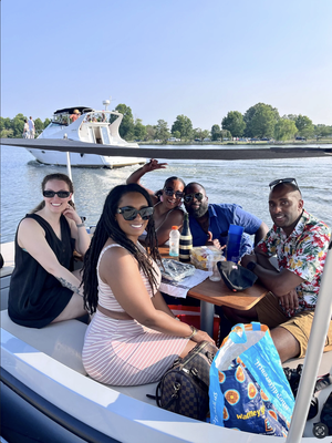 Boat Rental - Make your next company event, Friday drinks, summer party or other social occasion an unforgettable experience on the water with your colleagues and friends.

You can sail on your own from our locations while experiencing the cities and its sights from the water side. You'll discover a unique and relaxing social setting when you are sailing. The crew on board will be brought closer to each other, as deeper relationships are created on the water.

You can choose between different packages catered to your needs. Are you looking for "just" a sailing trip or do you want the luxury treatment?

We offer packages from 24 people (3 boats) with 8 people in each boat.