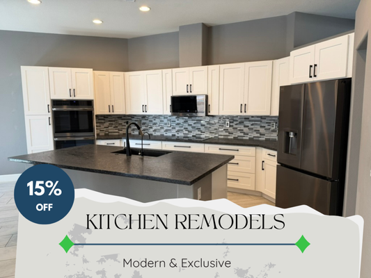 Kitchen Remodeling 2025 - 📍Office located in Las Vegas
6950 W Via Olivero Ave #4, 
Las Vegas, NV 89117

✉️ office@sevenbuilderslv.com
📞 (702) 344-4847
🌐 www.SevenBuildersLV.com

At  Seven Builders, we specialize in high-quality kitchen remodeling services in Las Vegas, helping homeowners transform outdated kitchens into beautiful, functional, and modern living spaces. This full kitchen remodeling project was designed to improve both the appearance and functionality of the home while delivering premium craftsmanship and long-lasting quality.

For this kitchen renovation, our team completed a full demolition of the existing kitchen and rebuilt the space with a modern open-concept design. The project included custom kitchen cabinet installation, quartz countertop fabrication and installation, full backsplash installation, upgraded plumbing fixtures, new recessed lighting, electrical upgrades, flooring installation, and premium finish work throughout the kitchen.

One of the main goals of this kitchen remodel was to create a brighter and more functional layout for cooking, entertaining, and everyday living. We installed modern custom cabinetry with additional storage solutions, soft-close features, and a clean contemporary design. The new quartz countertops added durability and elegance while creating a seamless luxury finish throughout the space.