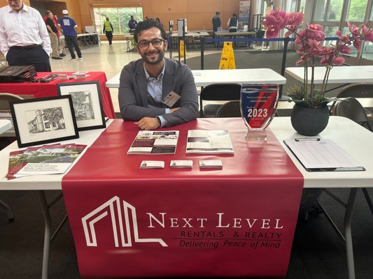 Attending Community Events - Most recent even we attended was at the NIH Business Fair! Attending Community Events - Most recent even we attended was at the NIH Business Fair!