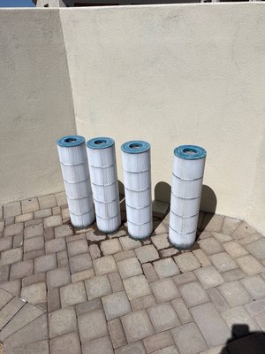 Pool Filter Cleaning - Cleaning your pool filter regularly is vital in keeping your pool water clean and clear. Over time, debris build up in the filter. Without proper cleaning, pool filters get clogged and become less effective. This results in cloudy water, bacteria growth, and poor water quality.
