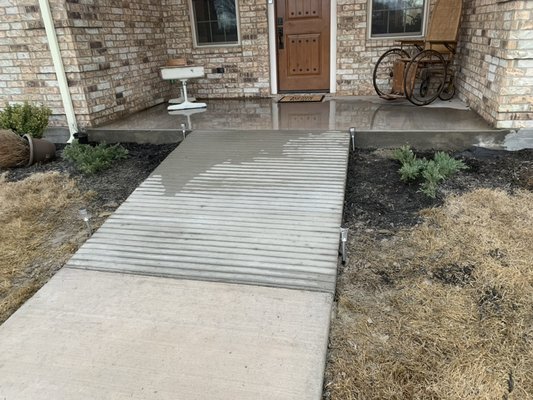 Residential wheelchair ramp - Residential wheelchair ramp