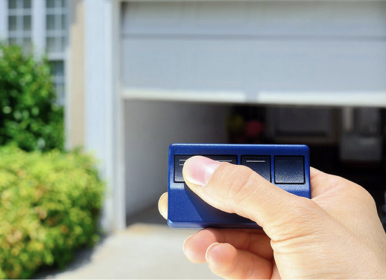Openers - Contrary to popular belief, the motor opener does not provide the actual lifting power to open or close the garage door. Instead, most of the actual lifting power comes from the under tension counter balance springs. The motor opener controls how far the door opens and closes, in most cases the garage door opener also acts as a lock and emergency stopper.
The most common choice for homeowners today is the belt drive garage door opener which delivers smooth-running power and reliable performance year after year. They are the perfect choice for homes with living space above or next to the garage.