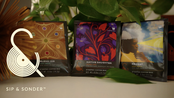 Introducing Sip & Sonder's NEW Single-Serve Steeped Coffee Bags! - Sip & Sonder, anytime, anywhere ... Introducing Sip & Sonder's NEW single-serve steeped coffee bags! Just POUR, DUNK, and STEEP ... take it with you on the go, wherever you go. Quick and convenient, with the signature Sip & Sonder taste that can't be matched 🤌🏾... WE GO TOGETHER 😉😝
Now available at www.sipandsonder.com Introducing Sip & Sonder's NEW Single-Serve Steeped Coffee Bags! - Sip & Sonder, anytime, anywhere ... Introducing Sip & Sonder's NEW single-serve steeped coffee bags! Just POUR, DUNK, and STEEP ... take it with you on the go, wherever you go. Quick and convenient, with the signature Sip & Sonder taste that can't be matched 🤌🏾... WE GO TOGETHER 😉😝
Now available at www.sipandsonder.com