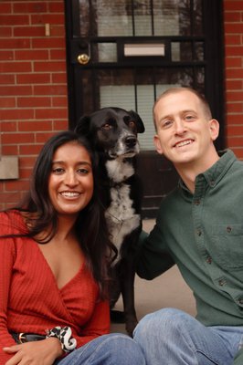 Couples Photo - Couples Photoshoot in front of their newly bought home, and pup! Couples Photo - Couples Photoshoot in front of their newly bought home, and pup!