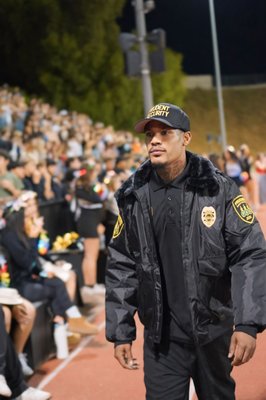 Calabasas High School - For several seasons, Prudent Security Solutions has proudly partnered with Calabasas High School to provide security services during their football games, ensuring a safe environment for students, staff, families, and fans. As part of this role, our team implemented targeted risk management strategies, including routine searches and clear, well-communicated guidelines on prohibited items, to reduce potential disruptions or security threats. Our trained security personnel performed searches respectfully and efficiently at entry points, reducing wait times while maintaining a high level of security for all guests.
Our team’s proactive approach also involved neutralizing potential issues before they escalated, using conflict de-escalation techniques to address situations promptly and with minimal impact on the game’s atmosphere. By monitoring the stadium and addressing any concerns early, Prudent Security Solutions lowered security risks significantly, contributing to a seamless and enjoyable experience at Calabasas High School’s football events. We remain dedicated to supporting Calabasas High School and other institutions in their mission to maintain safe, welcoming environments for everyone. Calabasas High School - For several seasons, Prudent Security Solutions has proudly partnered with Calabasas High School to provide security services during their football games, ensuring a safe environment for students, staff, families, and fans. As part of this role, our team implemented targeted risk management strategies, including routine searches and clear, well-communicated guidelines on prohibited items, to reduce potential disruptions or security threats. Our trained security personnel performed searches respectfully and efficiently at entry points, reducing wait times while maintaining a high level of security for all guests.
Our team’s proactive approach also involved neutralizing potential issues before they escalated, using conflict de-escalation techniques to address situations promptly and with minimal impact on the game’s atmosphere. By monitoring the stadium and addressing any concerns early, Prudent Security Solutions lowered security risks significantly, contributing to a seamless and enjoyable experience at Calabasas High School’s football events. We remain dedicated to supporting Calabasas High School and other institutions in their mission to maintain safe, welcoming environments for everyone.