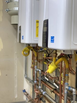 Tankless Water Heater Combo - Tankless water heater combo installed at Chavez Super Market Tankless Water Heater Combo - Tankless water heater combo installed at Chavez Super Market
