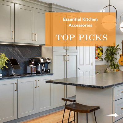 Accessories: Top Picks - Our showroom has an array of accessories for you to see and get a feel for how they function in the kitchen.