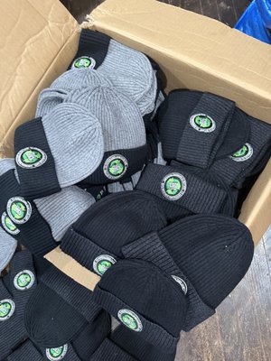 Pratt Industries Winter Beanie Run - Pratt Industries came to us looking for custom beanies they could hand out and actually be proud of — not something that looks good for a day, but something people would wear all season.
We started by dialing in the details — logo size, placement, and thread choice — making sure it would stand out clean on the beanie without being overdone. Once we locked that in, it was all about consistency across the full order. With bulk runs like this, every piece has to match, and that’s where the work really matters.
As production moved forward, we kept checking stitching, alignment, and overall finish to make sure everything stayed tight from the first beanie to the last.
The final result was a full batch of Pratt Industries beanies that came out sharp, comfortable, and built to last — the kind people actually keep and wear, not toss in a drawer. Pratt Industries Winter Beanie Run - Pratt Industries came to us looking for custom beanies they could hand out and actually be proud of — not something that looks good for a day, but something people would wear all season.
We started by dialing in the details — logo size, placement, and thread choice — making sure it would stand out clean on the beanie without being overdone. Once we locked that in, it was all about consistency across the full order. With bulk runs like this, every piece has to match, and that’s where the work really matters.
As production moved forward, we kept checking stitching, alignment, and overall finish to make sure everything stayed tight from the first beanie to the last.
The final result was a full batch of Pratt Industries beanies that came out sharp, comfortable, and built to last — the kind people actually keep and wear, not toss in a drawer.