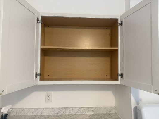 Cabinet clean out - This was a cabinet deep clean for a move out move in Cabinet clean out - This was a cabinet deep clean for a move out move in