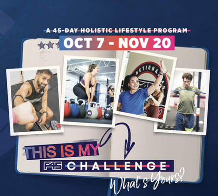 45 Day Challenge! - F45 Traverse Mtn is collaborating with Prime Athletics to bring nutrition coaching to you! Sign up for F45's fall challenge prior to Oct 7, get your preliminary In-Body scan, and submit them to me if you would like me to calculate your macros! 45 Day Challenge! - F45 Traverse Mtn is collaborating with Prime Athletics to bring nutrition coaching to you! Sign up for F45's fall challenge prior to Oct 7, get your preliminary In-Body scan, and submit them to me if you would like me to calculate your macros!