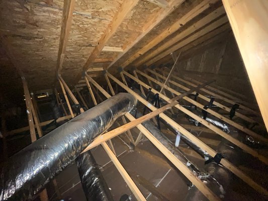 Spray Foam Insulation - The South Carolina heat absolutely cooks the duct lines in 'the oven' of an attic. To spend less cooling the home, spray foam insulation creates the barrier to keep the HVAC unit cool and even extends the life of your roof. Spray Foam Insulation - The South Carolina heat absolutely cooks the duct lines in 'the oven' of an attic. To spend less cooling the home, spray foam insulation creates the barrier to keep the HVAC unit cool and even extends the life of your roof.