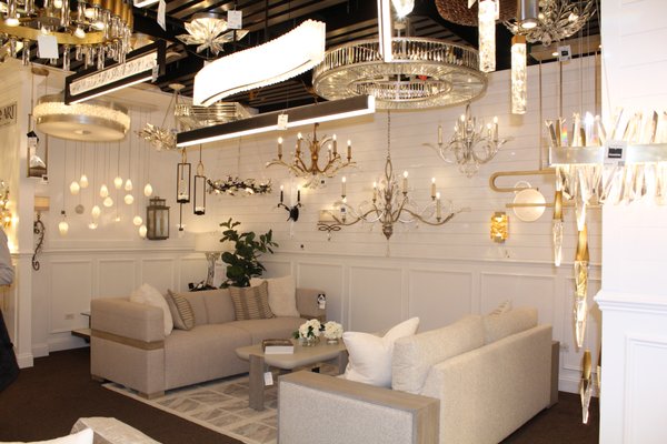 Showroom Vignettes - The latest showroom displays showcasing sophisticated lighting and furnishings. Showroom Vignettes - The latest showroom displays showcasing sophisticated lighting and furnishings.