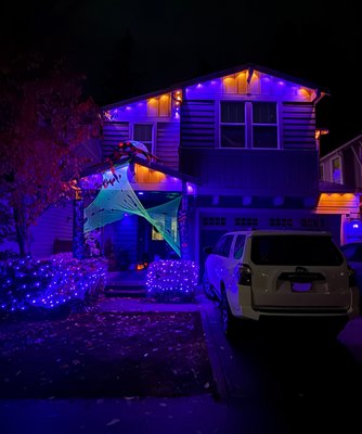 Govee Outdoor 2 Lights Installation - We installed Govee permanent outdoor lights on this large two story home, creating a clean, elegant glow that looks stunning year round. Fully app-controlled RGBIC LEDs let the homeowner change colors for any holiday or occasion. Every installation includes a 1 year warranty for peace of mind.
Another premium, seamless install by Evergreen Holiday Lighting LLC lighting done right. Govee Outdoor 2 Lights Installation - We installed Govee permanent outdoor lights on this large two story home, creating a clean, elegant glow that looks stunning year round. Fully app-controlled RGBIC LEDs let the homeowner change colors for any holiday or occasion. Every installation includes a 1 year warranty for peace of mind.
Another premium, seamless install by Evergreen Holiday Lighting LLC lighting done right.