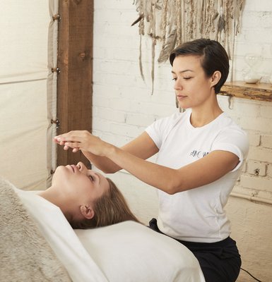 The Healer - An Energy Balancing Massage - The Healer is an energy balancing massage that focuses on body, mind and spirit.
Benefits: Calming. Deepens self awareness. Reduces emotional stress.
Prices:
Includes Lavender Aromatherapy
Member Non-Member
25 min - $75
50 min $80 $115
80 min $110 $145 The Healer - An Energy Balancing Massage - The Healer is an energy balancing massage that focuses on body, mind and spirit.
Benefits: Calming. Deepens self awareness. Reduces emotional stress.
Prices:
Includes Lavender Aromatherapy
Member Non-Member
25 min - $75
50 min $80 $115
80 min $110 $145
