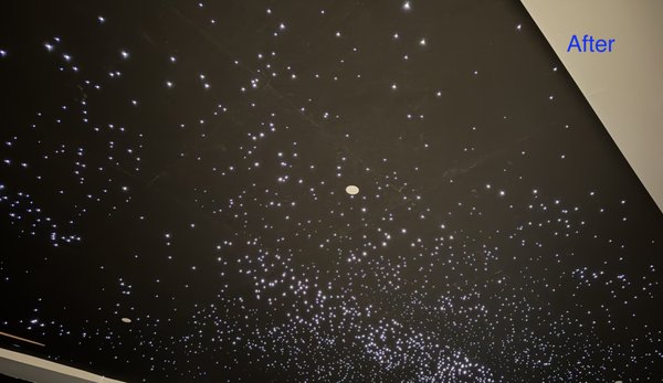 Before & After – Star Lighting Installation - Before & After – Star Lighting Installation Before & After – Star Lighting Installation - Before & After – Star Lighting Installation