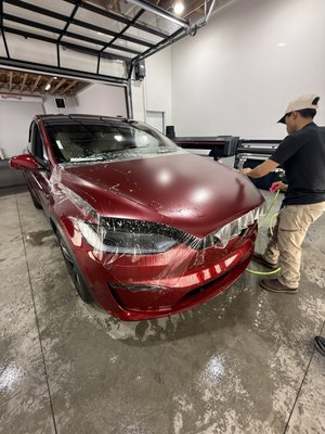 Matte Paint Protection Film - At Elite Auto Spa, we’re taking you behind the scenes of wrapping a 2025 Tesla Model X Plaid right here in Marina, California.
This post showcases our full wrap process — from proper surface preparation and panel removal to precision vinyl installation and final inspection. The Model X Plaid features large, complex panels that require advanced techniques, clean edge work, and expert heat-forming to ensure a seamless, factory-quality finish.
Our team specializes in high-end and Tesla vehicles, delivering professional color change wraps, paint protection, and detailing services designed to enhance appearance while protecting your investment.
If you’re considering a vehicle wrap, PPF, ceramic coating, or window tint, we’re here to help.
📍 Elite Auto Spa
407 Reservation Rd Suite #2
Marina, CA 93933
🌐 www.eliteautospacare.com
Serving Marina, Monterey, Carmel, Salinas, and surrounding areas.
#EliteAutoSpa #MarinaCA #TeslaWrap #ModelXPlaid #CarWraps #VinylWrap #MontereyCounty #LuxuryCarCare