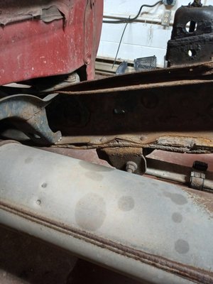 Tacoma frame repair - This Tacoma failed state inspection with both sides of the frame in rough shape so I cleaned all the rot and rebuilt the frame and boxed it in for added strength.