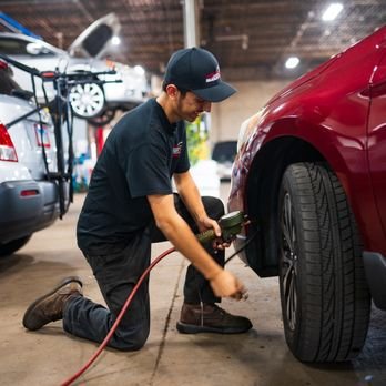 Alignments - Is the current road conditions taking a toll on your vehicles drivability? Our certified technicians can skillfully assess and diagnose alignment issues backed by state-of-the-art equipment and every vehicle is triple checked to ensure maximum safety and minimum tire wear. Alignments - Is the current road conditions taking a toll on your vehicles drivability? Our certified technicians can skillfully assess and diagnose alignment issues backed by state-of-the-art equipment and every vehicle is triple checked to ensure maximum safety and minimum tire wear.