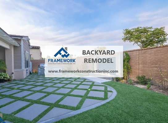 backyard remodel with outdoor kitchen - this gorgeous backyard remodel started with 3d design, and completely upgraded the backyaerd. starting with stepping stone and turf, outdoor kitchen, firepit with water all and landscape. backyard remodel with outdoor kitchen - this gorgeous backyard remodel started with 3d design, and completely upgraded the backyaerd. starting with stepping stone and turf, outdoor kitchen, firepit with water all and landscape.