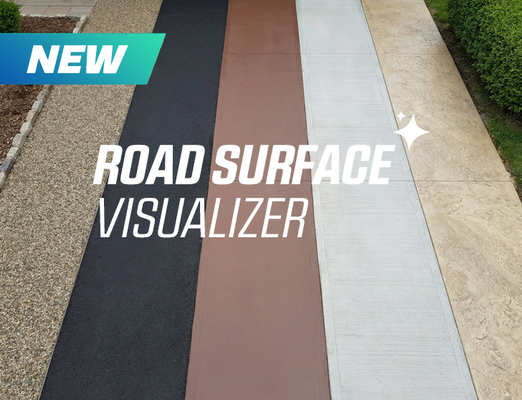 Road Surface Visualizer - Visualize your road surface. Choose your driveway surface. Then let's build it. Visit our unique and one-of-a-kind road surface visualizer for both residential and commercial asphalt paving, chip seal, concrete and sealcoating projects serving Santa Maria, San Luis Obispo, Los Angeles and Ventura counties. Visit our road surface visualizer: https://www.ramseyasphalt.com/road-surface-visualizer/ Road Surface Visualizer - Visualize your road surface. Choose your driveway surface. Then let's build it. Visit our unique and one-of-a-kind road surface visualizer for both residential and commercial asphalt paving, chip seal, concrete and sealcoating projects serving Santa Maria, San Luis Obispo, Los Angeles and Ventura counties. Visit our road surface visualizer: https://www.ramseyasphalt.com/road-surface-visualizer/