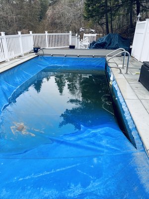 Auto pool cover replacement - Fair priced and old one removed and new installed in 1 day!