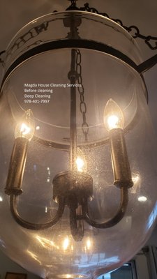 Light fixtures Cleaning - Looking for a way to gain a new perspective on your everyday life? Instantly brighten your home by cleaning your light fixtures. You’ll be surprised at how much sunnier your place looks with freshly cleaned lights.