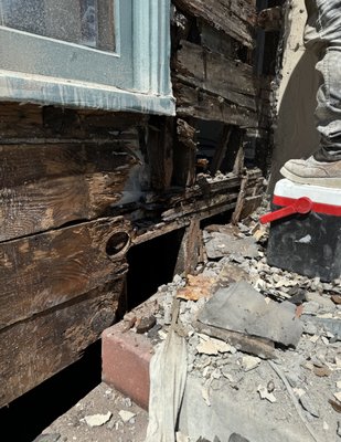 Top Rated Water damage, Wood Rot & More - This project involved repairing extensive water damage and wood rot affecting the exterior wall, framing, and window area of the home. Once the damaged materials were opened up, San Francisco Remodel removed deteriorated wood, addressed compromised framing, corrected the affected exterior assembly, and rebuilt the area using proper repair methods.

The scope included demolition of damaged materials, structural wood repair, exterior wall restoration, window-area repair, waterproofing details, and finish work to help protect the home from future moisture intrusion. The project also included interior finish improvements so the repaired area blended back into the home cleanly.

This type of work is important because hidden water damage can spread into framing, insulation, exterior finishes, and interior surfaces if not corrected properly. Our goal was to restore the damaged area, improve durability, and leave the home looking clean, finished, and properly repaired.
