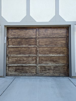 New Doors - Customer wanted a new, updated door.  After a custom design consultation, we built a garage door to their exact specifications.