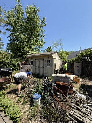 Backyard clean out - Complete backyard clean out needed. Looking to remove old furniture, yard debris, broken items, miscellaneous junk, and unwanted materials from the property. Easy access to the backyard. Seeking a reliable junk removal company for prompt service and fair pricing. Backyard clean out - Complete backyard clean out needed. Looking to remove old furniture, yard debris, broken items, miscellaneous junk, and unwanted materials from the property. Easy access to the backyard. Seeking a reliable junk removal company for prompt service and fair pricing.