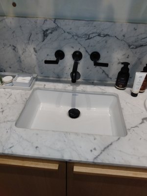 Bathroom & Kitchen Renovation - This sink is part of a bathroom renovation. Kitchen sink pipes also needed renovated. We can do any sized project to meet your needs. Bathroom & Kitchen Renovation - This sink is part of a bathroom renovation. Kitchen sink pipes also needed renovated. We can do any sized project to meet your needs.