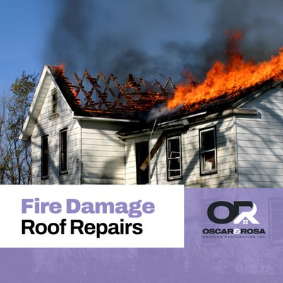 Fire Damage Roof Repairs - Fire damage can compromise the structural integrity of a roof, leading to severe safety risks and potential interior damage. Fire damage roof repair involves assessing the extent of the damage, removing weakened or burnt materials, and restoring the roof to ensure durability and safety.
Key Steps in Fire Damage Roof Repair:
1. Inspection & Assessment – A thorough evaluation is conducted to determine the severity of fire damage, including structural weakening, charred materials, and potential water damage from firefighting efforts.
2. Debris Removal – Burnt and unstable roofing materials are carefully removed to prevent further hazards.
3. Structural Reinforcement – If the fire has affected the roof’s support structure, reinforcements or replacements may be required.
4. Roof Restoration & Replacement – Damaged roofing materials, such as shingles, underlayment, or decking, are replaced with fire-resistant alternatives to enhance future protection.
5. Waterproofing & Sealing – A protective barrier is applied to prevent leaks and additional weather-related deterioration.
6. Final Inspection & Safety Check – The repaired roof is inspected to ensure it meets safety standards and is fully restored to protect the property.
For emergency fire damage roof repair, call Oscar & Rosa at (714) 203-6916 today! We’re here to restore your roof and secure your home. Fire Damage Roof Repairs - Fire damage can compromise the structural integrity of a roof, leading to severe safety risks and potential interior damage. Fire damage roof repair involves assessing the extent of the damage, removing weakened or burnt materials, and restoring the roof to ensure durability and safety.
Key Steps in Fire Damage Roof Repair:
1. Inspection & Assessment – A thorough evaluation is conducted to determine the severity of fire damage, including structural weakening, charred materials, and potential water damage from firefighting efforts.
2. Debris Removal – Burnt and unstable roofing materials are carefully removed to prevent further hazards.
3. Structural Reinforcement – If the fire has affected the roof’s support structure, reinforcements or replacements may be required.
4. Roof Restoration & Replacement – Damaged roofing materials, such as shingles, underlayment, or decking, are replaced with fire-resistant alternatives to enhance future protection.
5. Waterproofing & Sealing – A protective barrier is applied to prevent leaks and additional weather-related deterioration.
6. Final Inspection & Safety Check – The repaired roof is inspected to ensure it meets safety standards and is fully restored to protect the property.
For emergency fire damage roof repair, call Oscar & Rosa at (714) 203-6916 today! We’re here to restore your roof and secure your home.