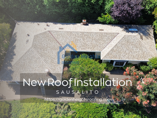 New Roof Installation, Sausalito - Golden Heights Roofing recently completed a new asphalt shingle roof installation in Sausalito, delivering top-quality materials, expert craftsmanship, and lasting protection. Our team removed the old roof, repaired the decking, and installed durable architectural shingles built to withstand coastal weather.
Looking for a roof replacement in Sausalito? Trust Golden Heights Roofing – your local experts in shingle roof installation. New Roof Installation, Sausalito - Golden Heights Roofing recently completed a new asphalt shingle roof installation in Sausalito, delivering top-quality materials, expert craftsmanship, and lasting protection. Our team removed the old roof, repaired the decking, and installed durable architectural shingles built to withstand coastal weather.
Looking for a roof replacement in Sausalito? Trust Golden Heights Roofing – your local experts in shingle roof installation.