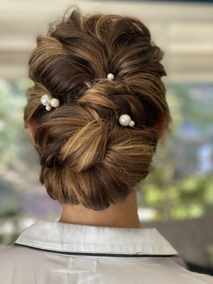 Hair Styling - Take a look at the makeup images to get some ideas on how you want the front styled.