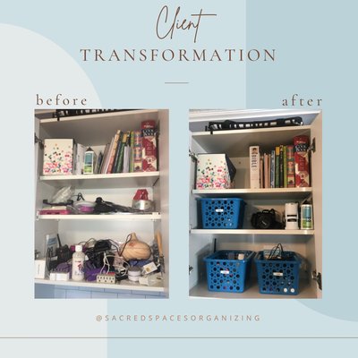 Kitchen Cabinet Organizing - My client needed help with getting the kitchen cabinets organized. Kitchen Cabinet Organizing - My client needed help with getting the kitchen cabinets organized.
