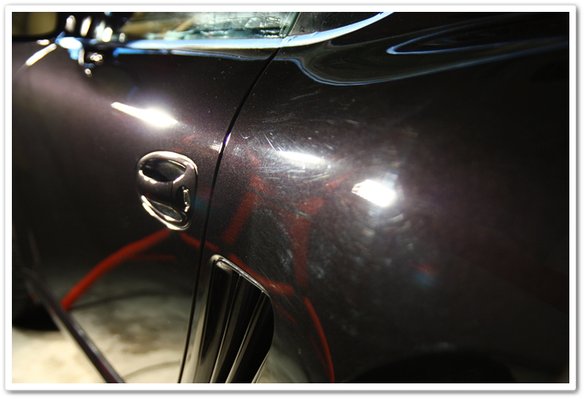 Paint correction - correction is a term that is now commonly used by both professional car detailers and car cleaning enthusiasts worldwide to describe the process of restoring and rejuvenating the paintwork of a vehicle, mostly through the elimination of surface imperfections, that dull, oxidize, or haze the surface by reflecting light off in various directions, therefore detracting from a true and proper, clean, sharp, reflection. These imperfections include things like swirl marks & fine scratches, bird dropping etching & acid rain etching, hologramming & buffer trails, and random isolated deep scratches Paint correction - correction is a term that is now commonly used by both professional car detailers and car cleaning enthusiasts worldwide to describe the process of restoring and rejuvenating the paintwork of a vehicle, mostly through the elimination of surface imperfections, that dull, oxidize, or haze the surface by reflecting light off in various directions, therefore detracting from a true and proper, clean, sharp, reflection. These imperfections include things like swirl marks & fine scratches, bird dropping etching & acid rain etching, hologramming & buffer trails, and random isolated deep scratches