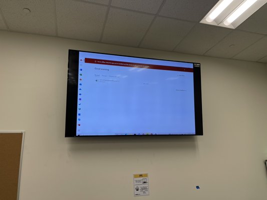Conference rooms.. - Tv mounting for one of oir clients, including a conference room set up.. Conference rooms.. - Tv mounting for one of oir clients, including a conference room set up..