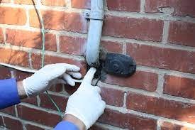 Rodent proofing done right. - We are often called to solve mice issues in the home or business. No one wants to see a mouse running around. The tell tale sign that you have mice are the droppings that they leave behind, They look like black rice. In order to solve this problem we emply the exclusion method. It is important to identify any holes that were made for piping into the home or establishment like water lines and gas lines. We search the home for any access points from top to bottom. We don't like to put a band aid on the problem, We strive to solve the problem once and for all. We also check the exterior for access points as well. Usually, you will find an access point where the central  a/c line go into the building and cracks in the foundation. All these holes need to be sealed up but before we do that, we need to put rodenticide in the hole behind the wall, This will kill anything running behind the wall. We then close the holes with wire mesh, screen or steel wool with silicone to block entry. There are also instances when we need to install bait stations around the perimeter of the home to keep rodents from coming inside. Many exterminators will come in and set up glue traps and leave hoping whatever is running around will be caught. This is only a band aid not a solution. Usually there are families living in the walls. You get what you pay for.