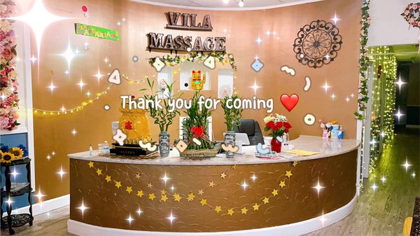 Body Massage Reflexology couples Massage - Vila Massage established in 2019,we are a new business in Oceanside,we are grateful we have had so many clients over the year,thank you for all your support!
Now Vila Massage is coming back!!!Whether you want to relax or relieve the pain,we are the best option, we have different themes rooms,our room are big,creative,clean and beautiful,the environment can make you clam and enjoy your relaxing time.Our staff are professional and passional,we will give you a pleasant experience and make you feel better after your one time treatment,you deserve to feel great!
We need your support,come to visit us and we won’t let you down! Thank you! Body Massage Reflexology couples Massage - Vila Massage established in 2019,we are a new business in Oceanside,we are grateful we have had so many clients over the year,thank you for all your support!
Now Vila Massage is coming back!!!Whether you want to relax or relieve the pain,we are the best option, we have different themes rooms,our room are big,creative,clean and beautiful,the environment can make you clam and enjoy your relaxing time.Our staff are professional and passional,we will give you a pleasant experience and make you feel better after your one time treatment,you deserve to feel great!
We need your support,come to visit us and we won’t let you down! Thank you!