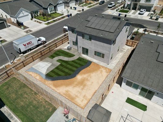 Landscape development - New landscaping developments