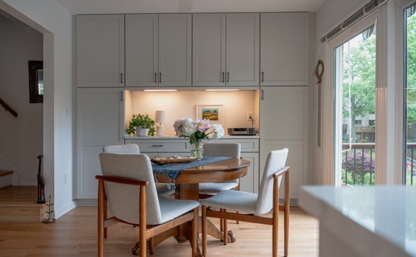 Kitchen Remodel in Reston, VA - Our recent kitchen remodeling project in Reston, VA showcases our commitment to quality and attention to detail. Here’s a look at some of the features we incorporated:
Medallion Cabinetry
We used Medallion cabinetry, known for its exceptional quality and stunning design. These cabinets offer a perfect blend of durability and elegance, providing ample storage space while enhancing the overall aesthetic of the kitchen.
MSI Quartz Countertops
The countertops are crafted from MSI Quartz, a material celebrated for its beauty and resilience. MSI Quartz provides a sleek, modern look and is highly resistant to stains and scratches, making it an ideal choice for busy kitchens.
MSI Porcelain Tile Backsplash
We installed a porcelain tile backsplash using MSI Renzo Dove tiles. The subtle yet sophisticated design of these tiles adds a touch of elegance to the kitchen, creating a perfect balance with the modern cabinetry and countertops.
Built-In Appliances
To maximize space and functionality, we integrated built-in appliances. These appliances not only offer a seamless look but also enhance the kitchen’s efficiency and ease of use.
Why Choose My Kitchen and Bath?
At My Kitchen and Bath, we pride ourselves on delivering exceptional kitchen remodeling services in Reston, VA. Here are a few reasons to choose us for your next project:
Experienced Professionals: Our team has years of experience in kitchen remodeling, ensuring your project is in capable hands.
High-Quality Materials: We use only the best materials, like Medallion cabinetry and MSI Quartz, to ensure your kitchen looks beautiful and lasts for years to come.
Personalized Service: We work closely with you to understand your vision and preferences, tailoring the project to meet your unique needs.
Local Expertise: As a local business, we understand the specific needs and styles preferred by homeowners in Reston, VA. Kitchen Remodel in Reston, VA - Our recent kitchen remodeling project in Reston, VA showcases our commitment to quality and attention to detail. Here’s a look at some of the features we incorporated:
Medallion Cabinetry
We used Medallion cabinetry, known for its exceptional quality and stunning design. These cabinets offer a perfect blend of durability and elegance, providing ample storage space while enhancing the overall aesthetic of the kitchen.
MSI Quartz Countertops
The countertops are crafted from MSI Quartz, a material celebrated for its beauty and resilience. MSI Quartz provides a sleek, modern look and is highly resistant to stains and scratches, making it an ideal choice for busy kitchens.
MSI Porcelain Tile Backsplash
We installed a porcelain tile backsplash using MSI Renzo Dove tiles. The subtle yet sophisticated design of these tiles adds a touch of elegance to the kitchen, creating a perfect balance with the modern cabinetry and countertops.
Built-In Appliances
To maximize space and functionality, we integrated built-in appliances. These appliances not only offer a seamless look but also enhance the kitchen’s efficiency and ease of use.
Why Choose My Kitchen and Bath?
At My Kitchen and Bath, we pride ourselves on delivering exceptional kitchen remodeling services in Reston, VA. Here are a few reasons to choose us for your next project:
Experienced Professionals: Our team has years of experience in kitchen remodeling, ensuring your project is in capable hands.
High-Quality Materials: We use only the best materials, like Medallion cabinetry and MSI Quartz, to ensure your kitchen looks beautiful and lasts for years to come.
Personalized Service: We work closely with you to understand your vision and preferences, tailoring the project to meet your unique needs.
Local Expertise: As a local business, we understand the specific needs and styles preferred by homeowners in Reston, VA.