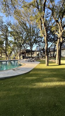 Artificial Turf backyards - These are various photos of our work.
