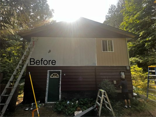 Exterior Before and Afters - Call us today to get a free quote on your next project!