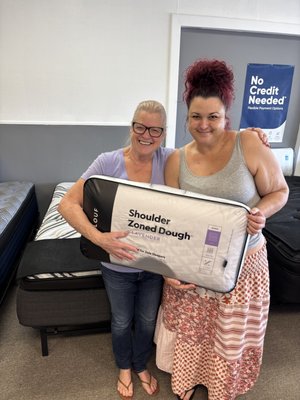 Happy Customers! - Here's some pictures from some of the people we've been able to help get a great nights sleep!